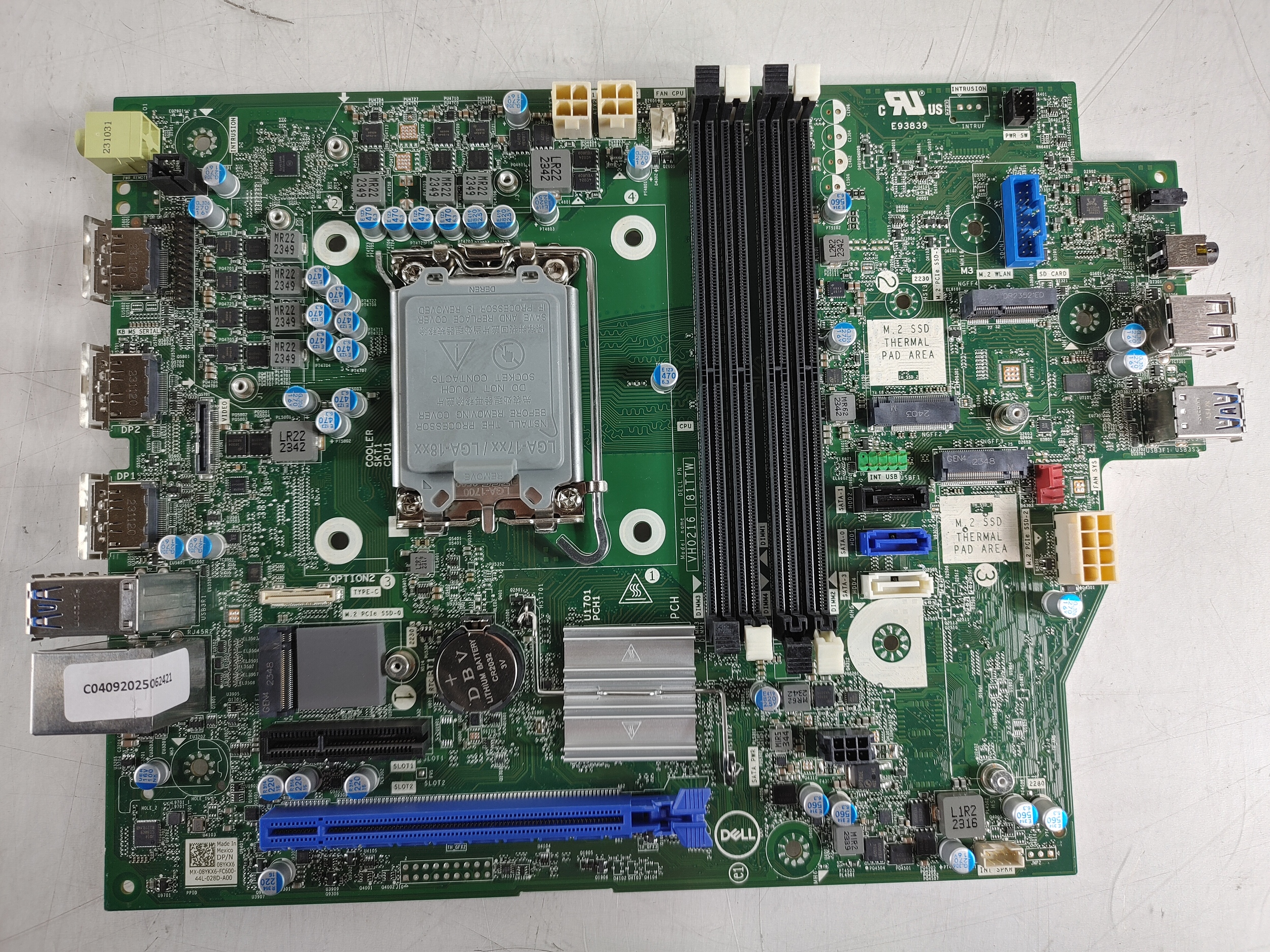★（57)爆速 m.2SSD 第9世CPU 8GB office付 HP Z2 G9 SFF Intel LGA 1700 DDR5 Desktop Motherboard M81627-003 | eBay